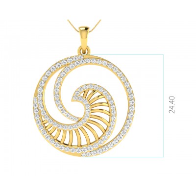 Emel Diamond Earrings & Pendant Set